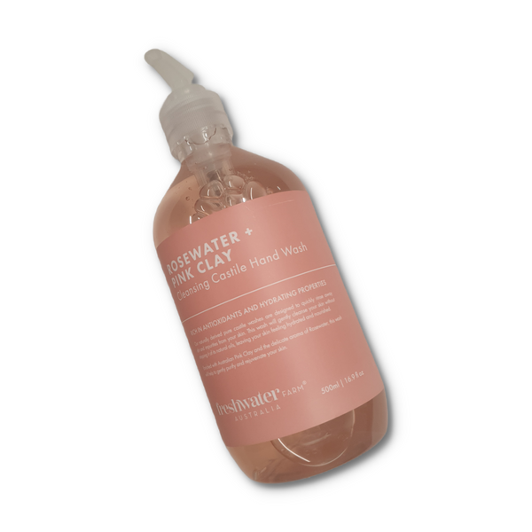 Rosewater & Pink Clay Hand Wash