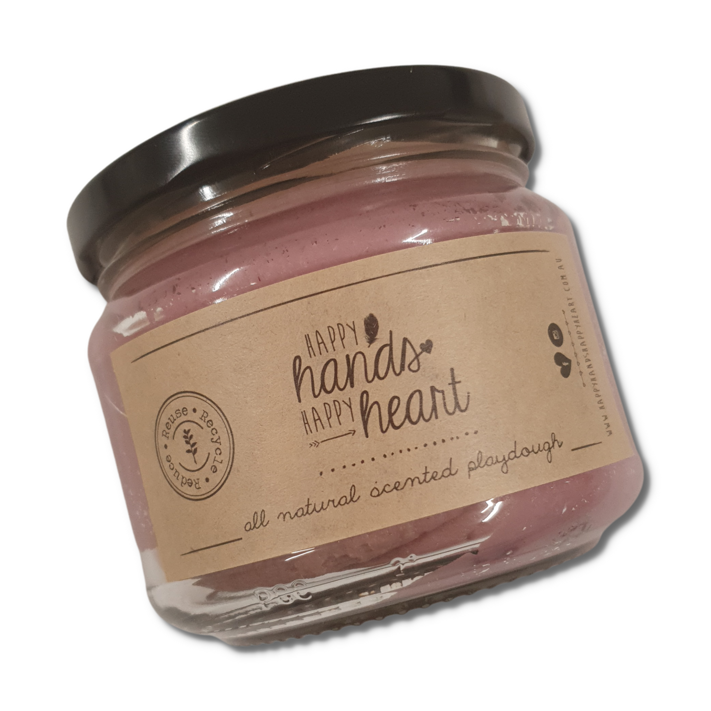 Pink Grapefruit Natural Playdough
