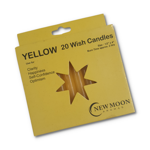 Yellow Wish Candles