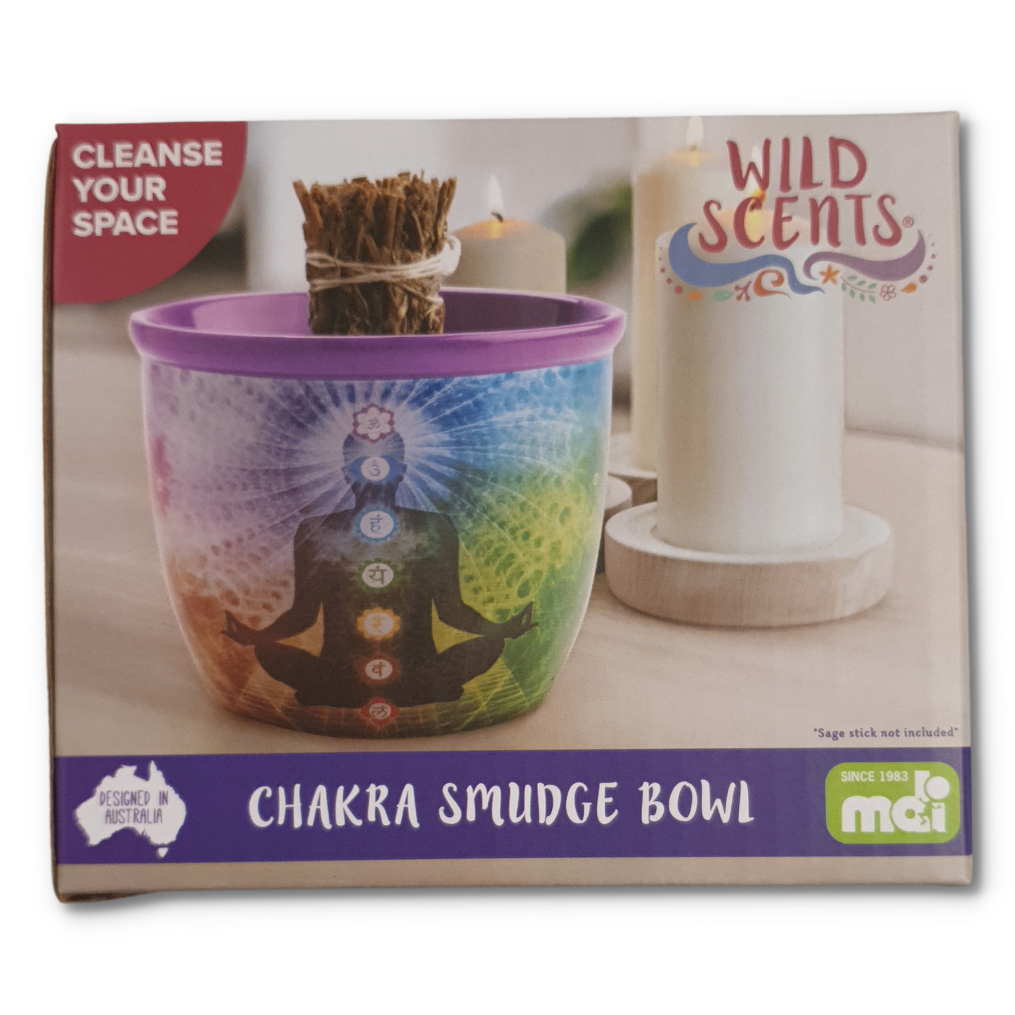 Chakra Smudge Bowl