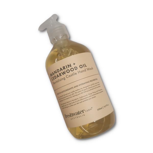 Mandarin Cedarwood Oil Hand Wash