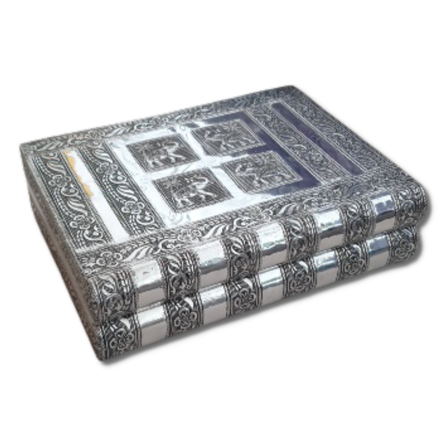 Jewellery Box White Metal