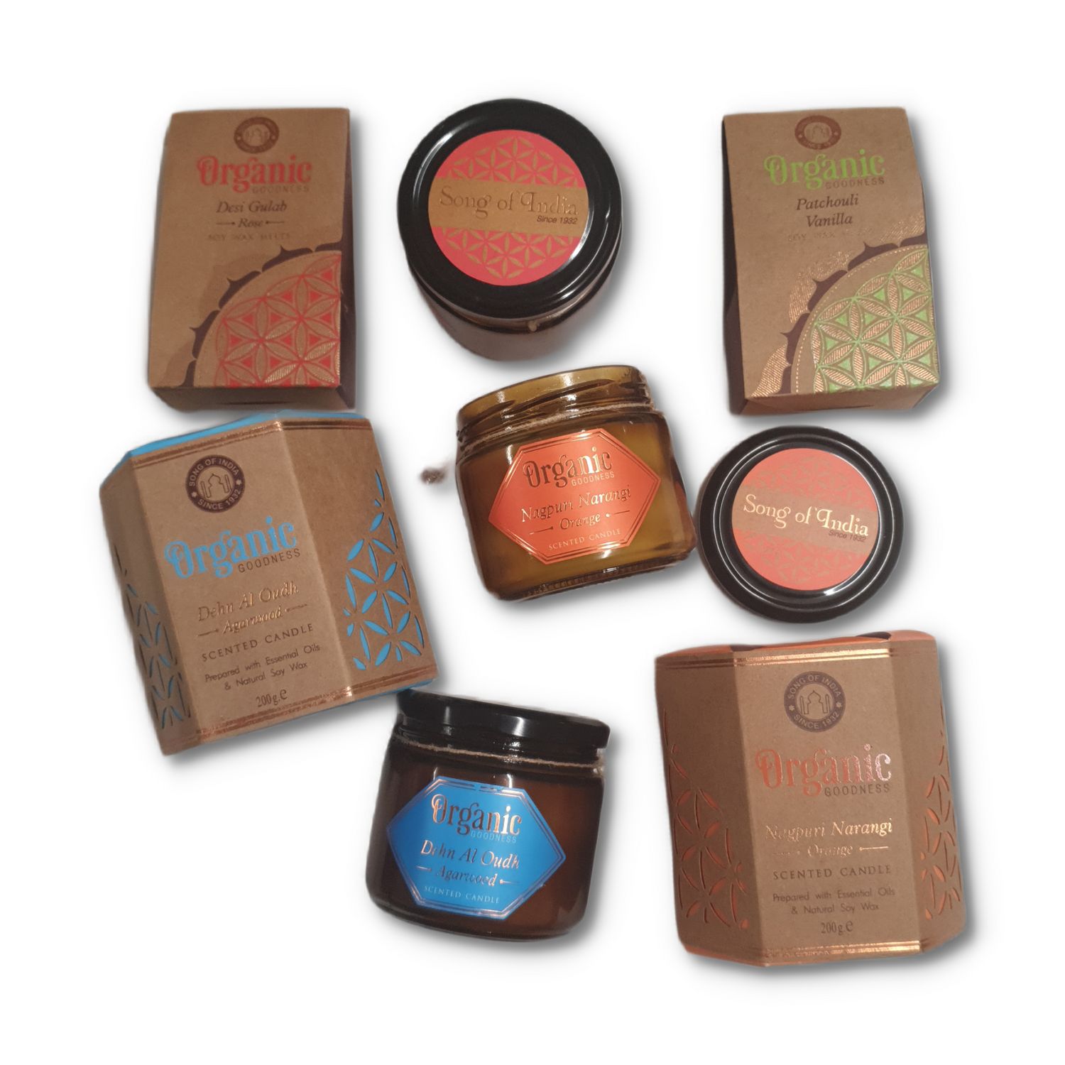 Organic Range Candles
