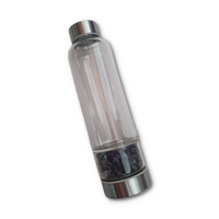 Amethyst Crystal Water Bottle