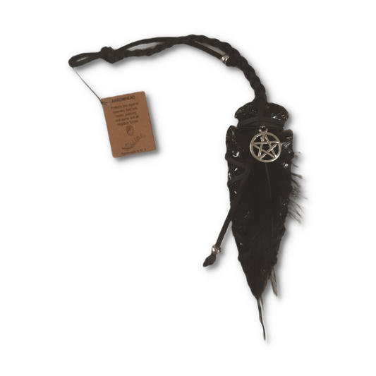Pentagram Obsidian Arrow