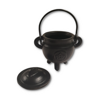 Pentagram Cast Iron Cauldron