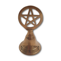 Bronze Pentacle Altar Bell