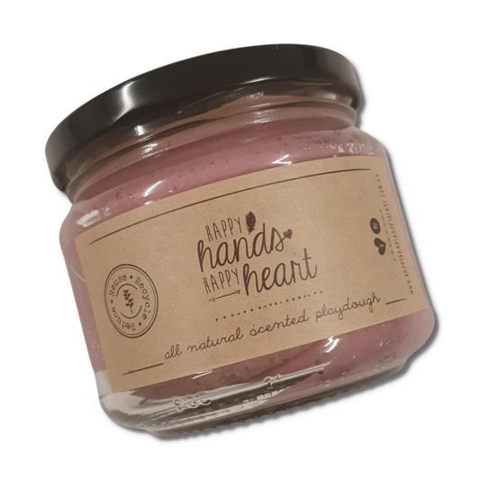 Pink Grapefruit Natural Playdough