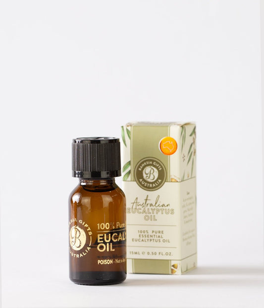 EUCALYPTUS OIL BOTTLE PLAIN LID