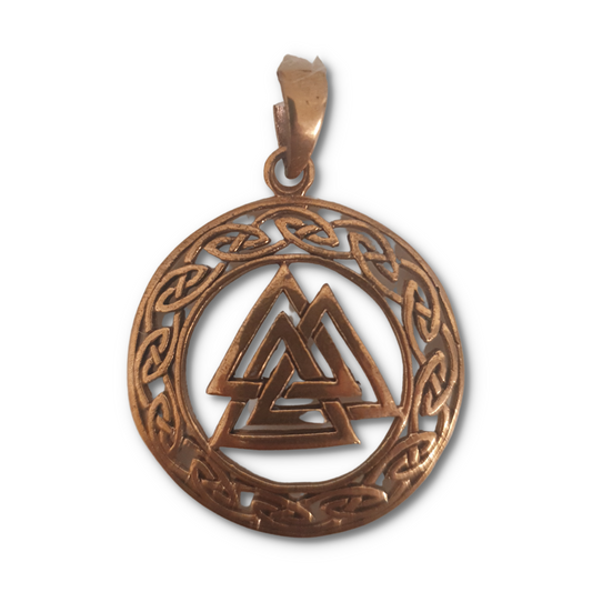 Celtic Design Bronze Pendant