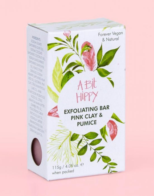 Exfoliating Bar Pink Clay Pumice