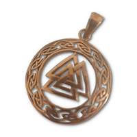 Celtic Design Bronze Pendant