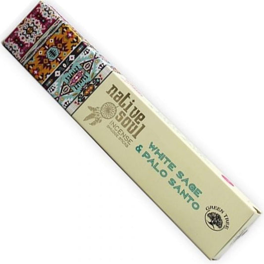 White Sage and Palo Santo Incense 15gm
