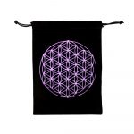Flower of Life Velvet Bag