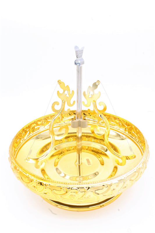 Incense Coil Holder Gold