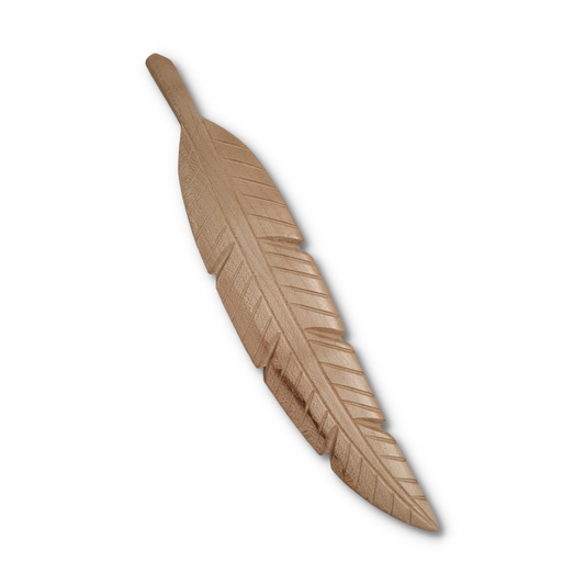 Wooden Smudging Feather