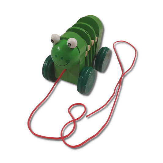 Pull Along Frog