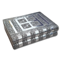 Jewellery Box White Metal