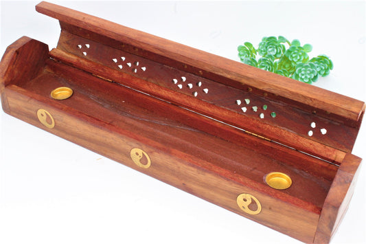 YinYang 12inch Incense Burner Box